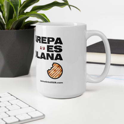 Taza "La Arepa es VENEZOLANA"