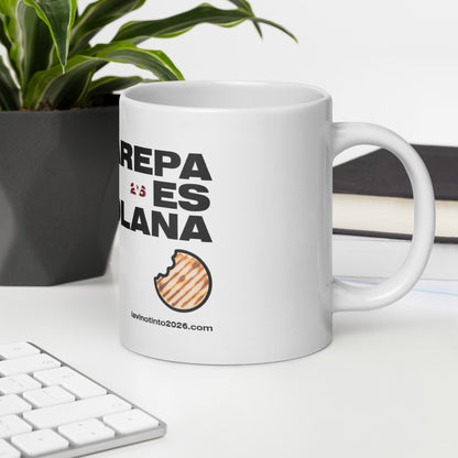 Taza "La Arepa es VENEZOLANA"