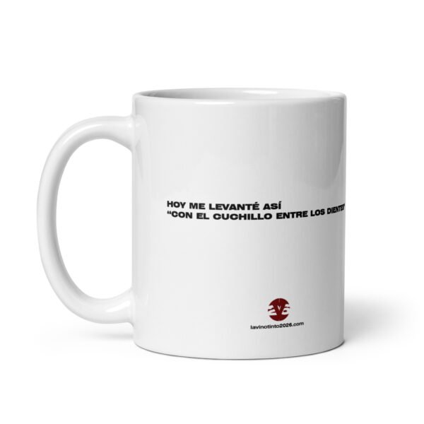 Taza "Con el cuchillo entre los dientes" - Imagen 3